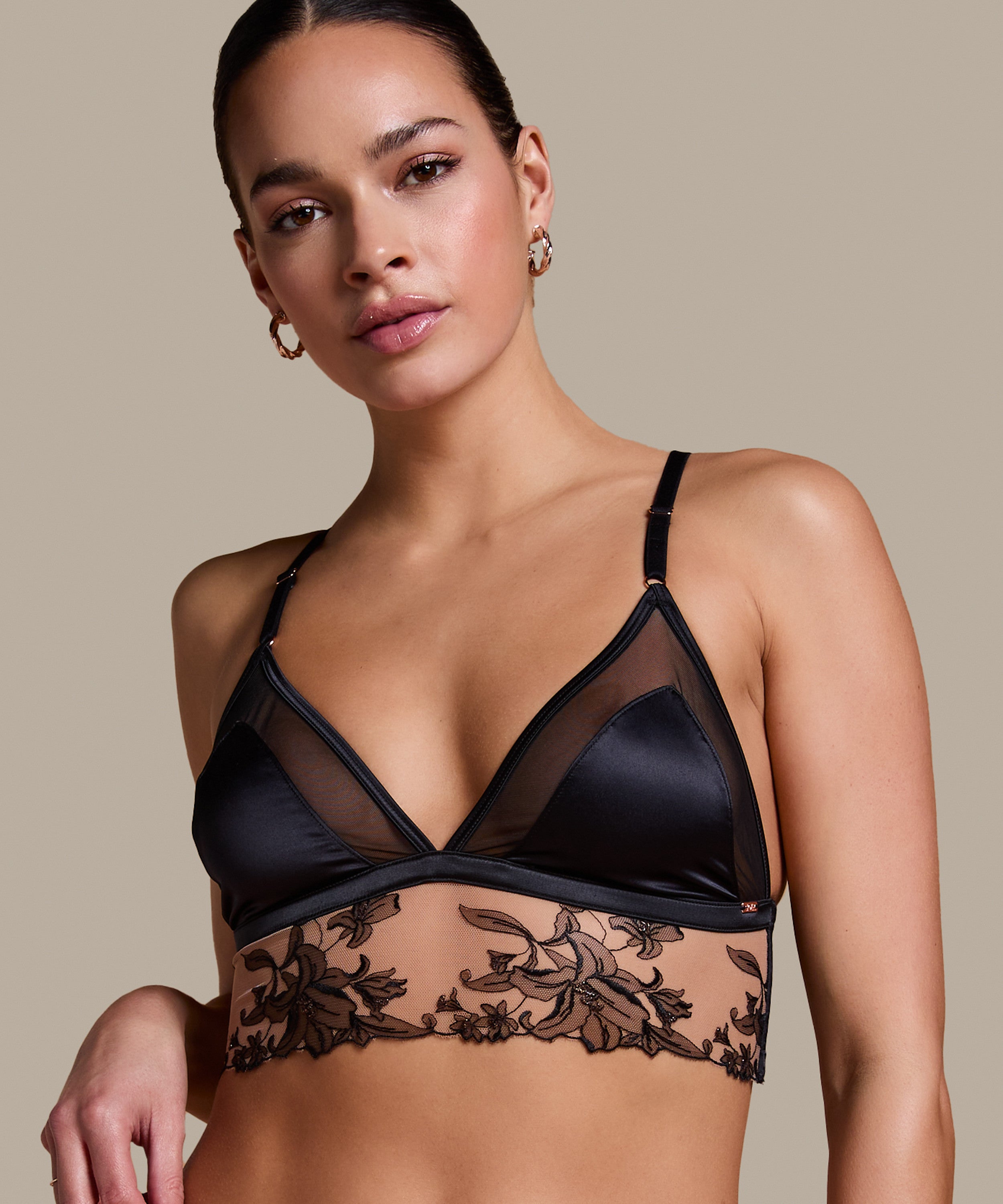 Anouk Bralette  - Schwarz