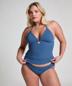 Shaping Tankini  - Blau