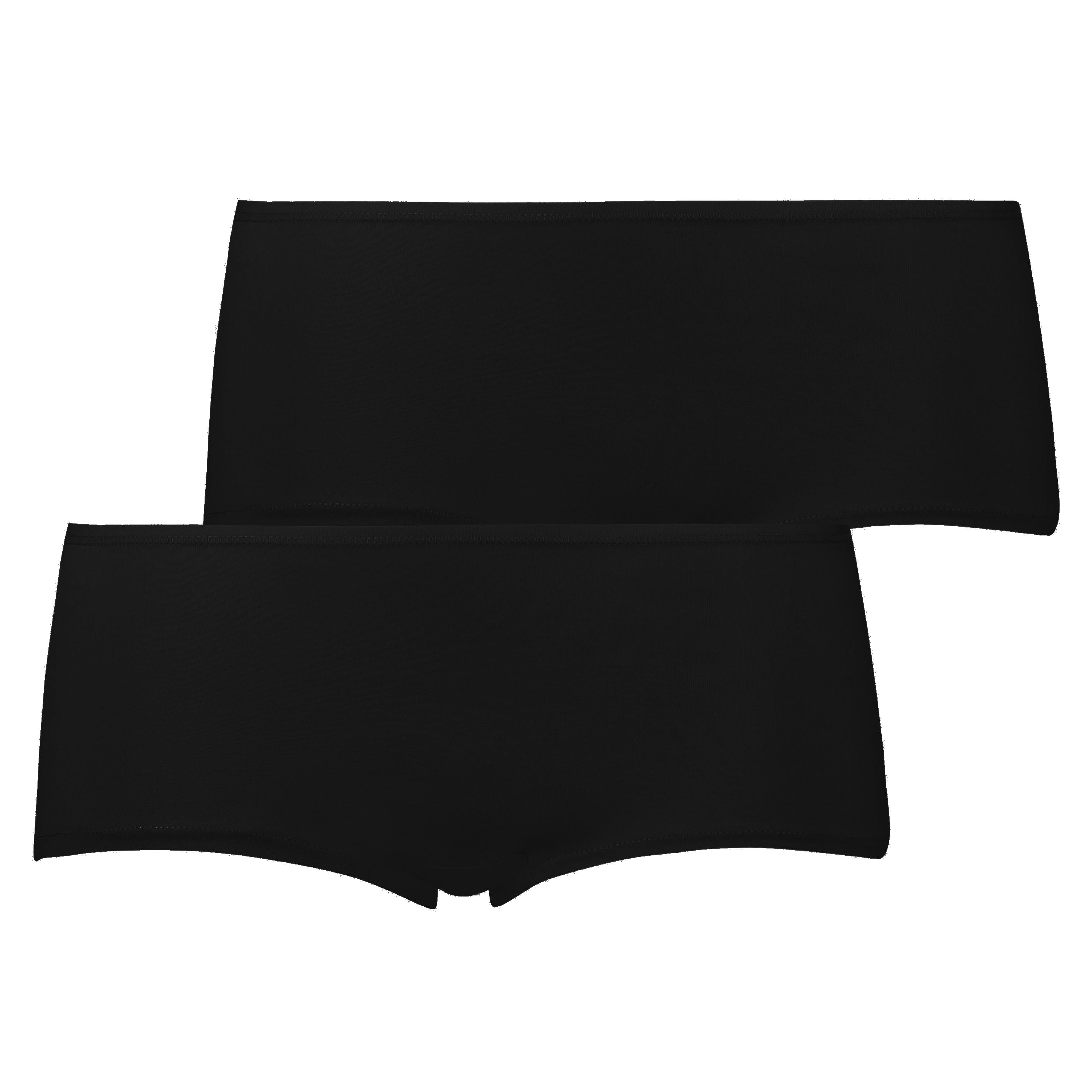 2-pack boxershorts Kim Cotton  - Schwarz