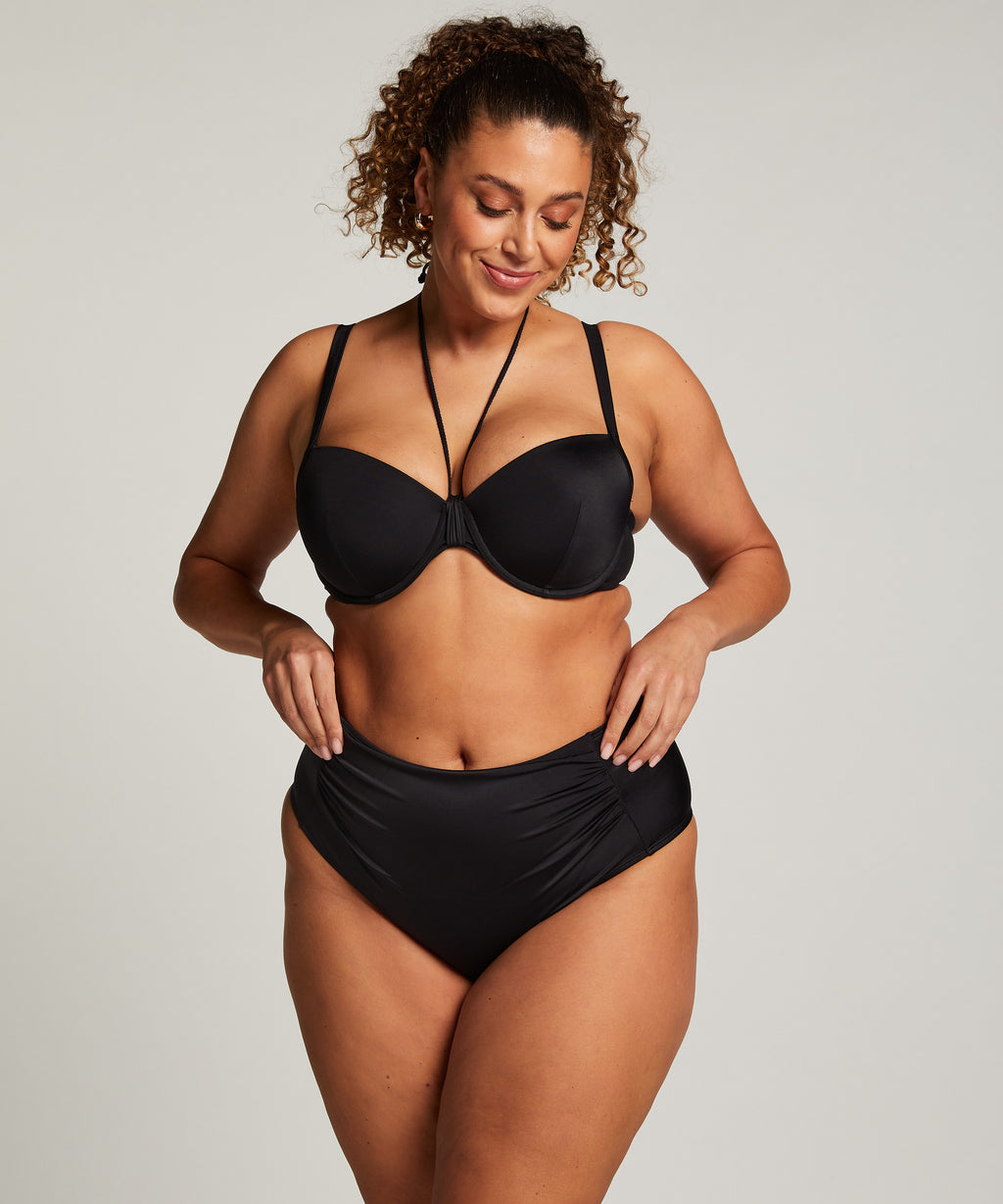 Bikini Slip Luxe  - Schwarz