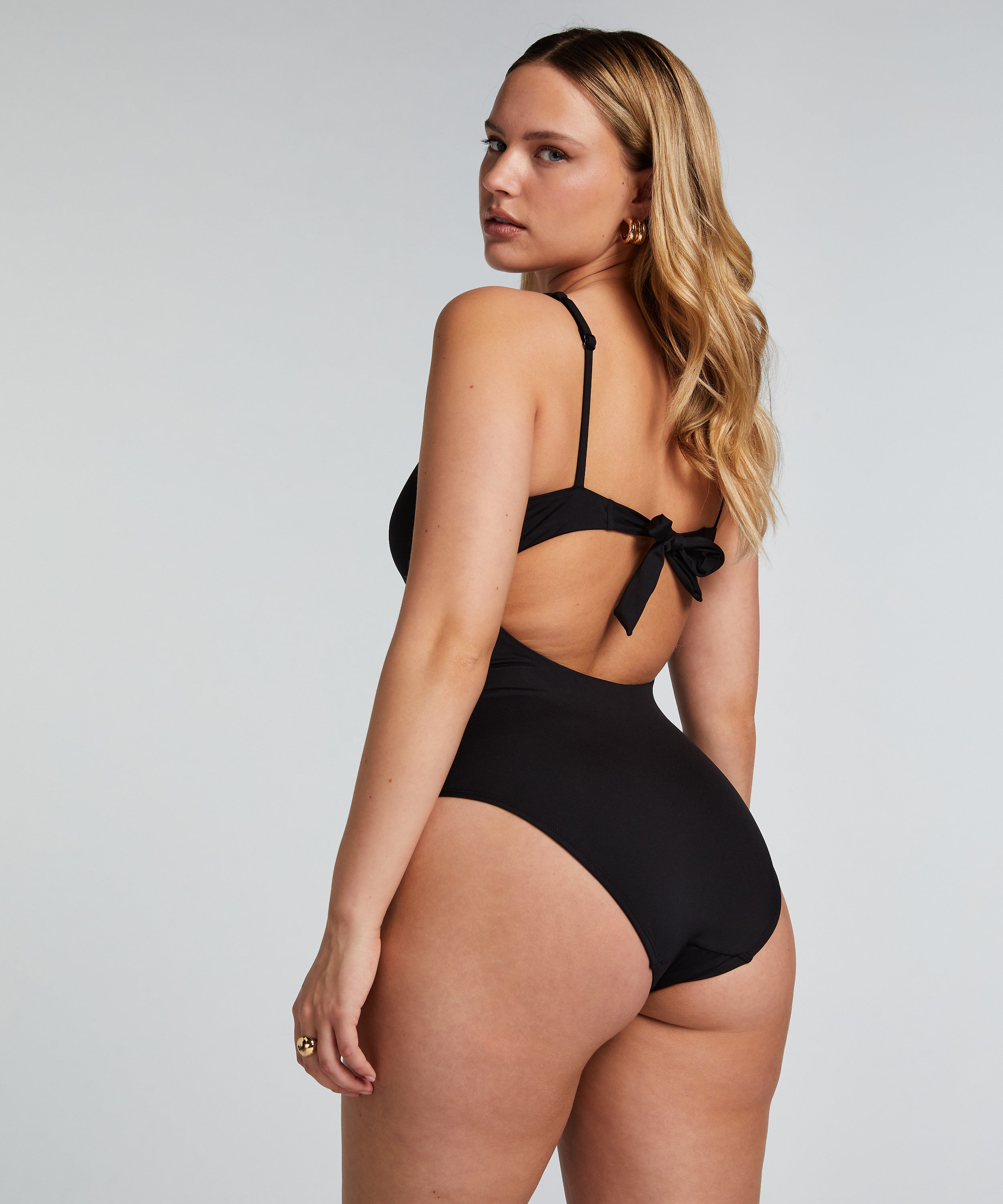 Badeanzug Shaping Santorini  - Schwarz
