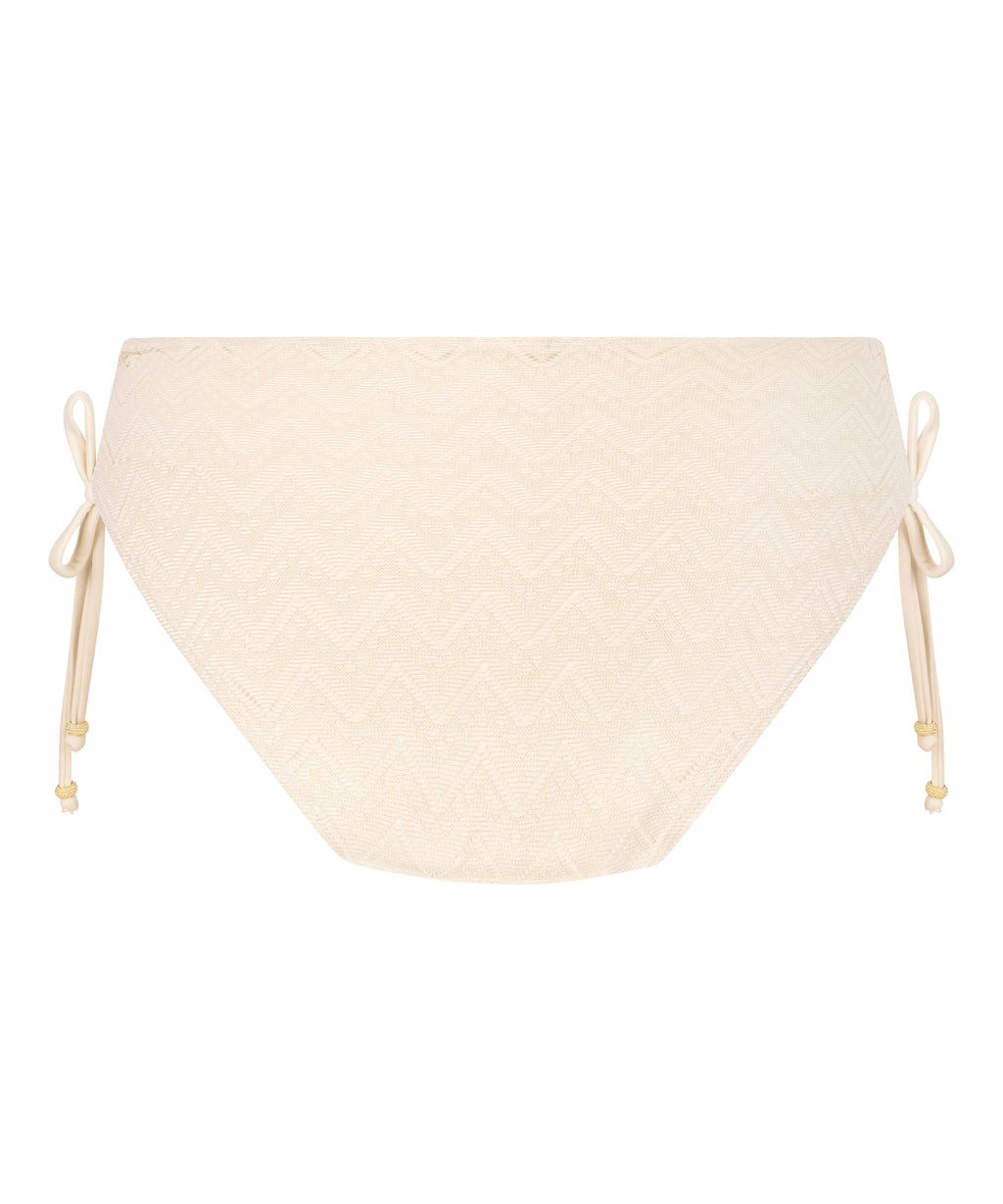 Bikinihöschen Crochet  - Weiß