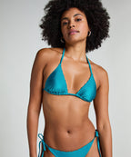 Triangel-Bikini-Top Aqua  - Blau
