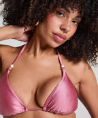 Triangel-Bikinioberteil Kallua  - Rosa