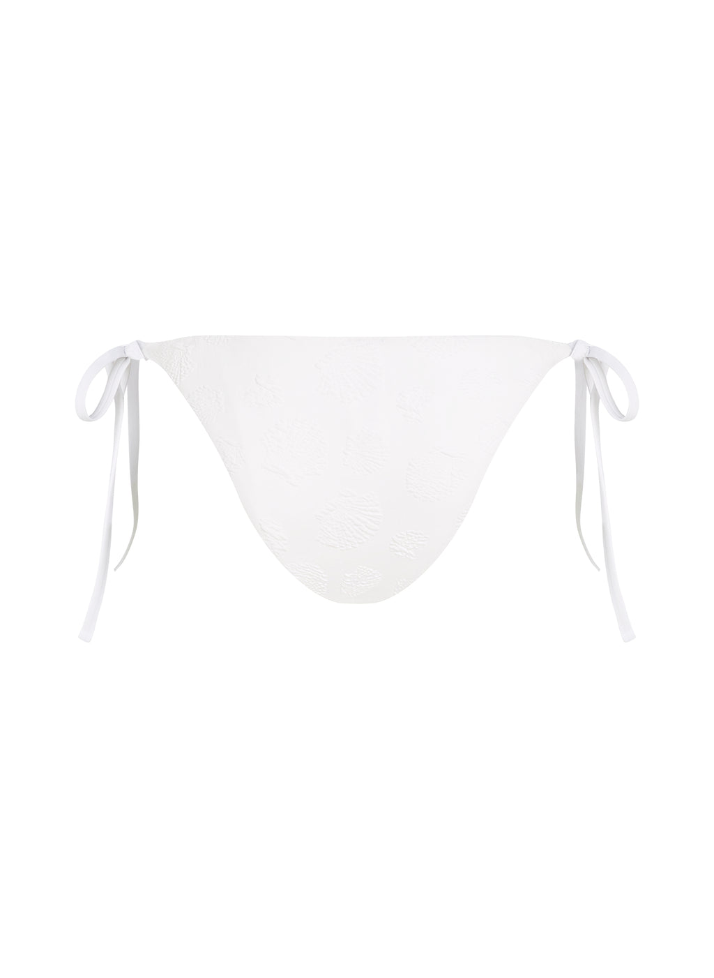 Bikini-Unterteil Seashell  - Weiß