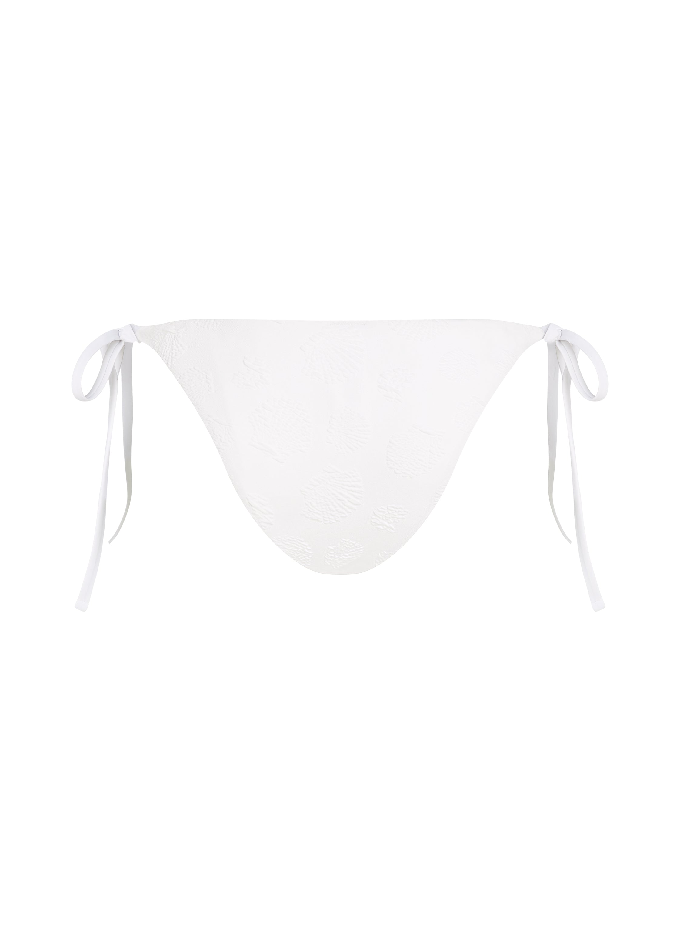 Bikini-Unterteil Seashell  - Weiß