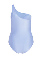 Badeanzug Shaping Shell Mesh  - Blau