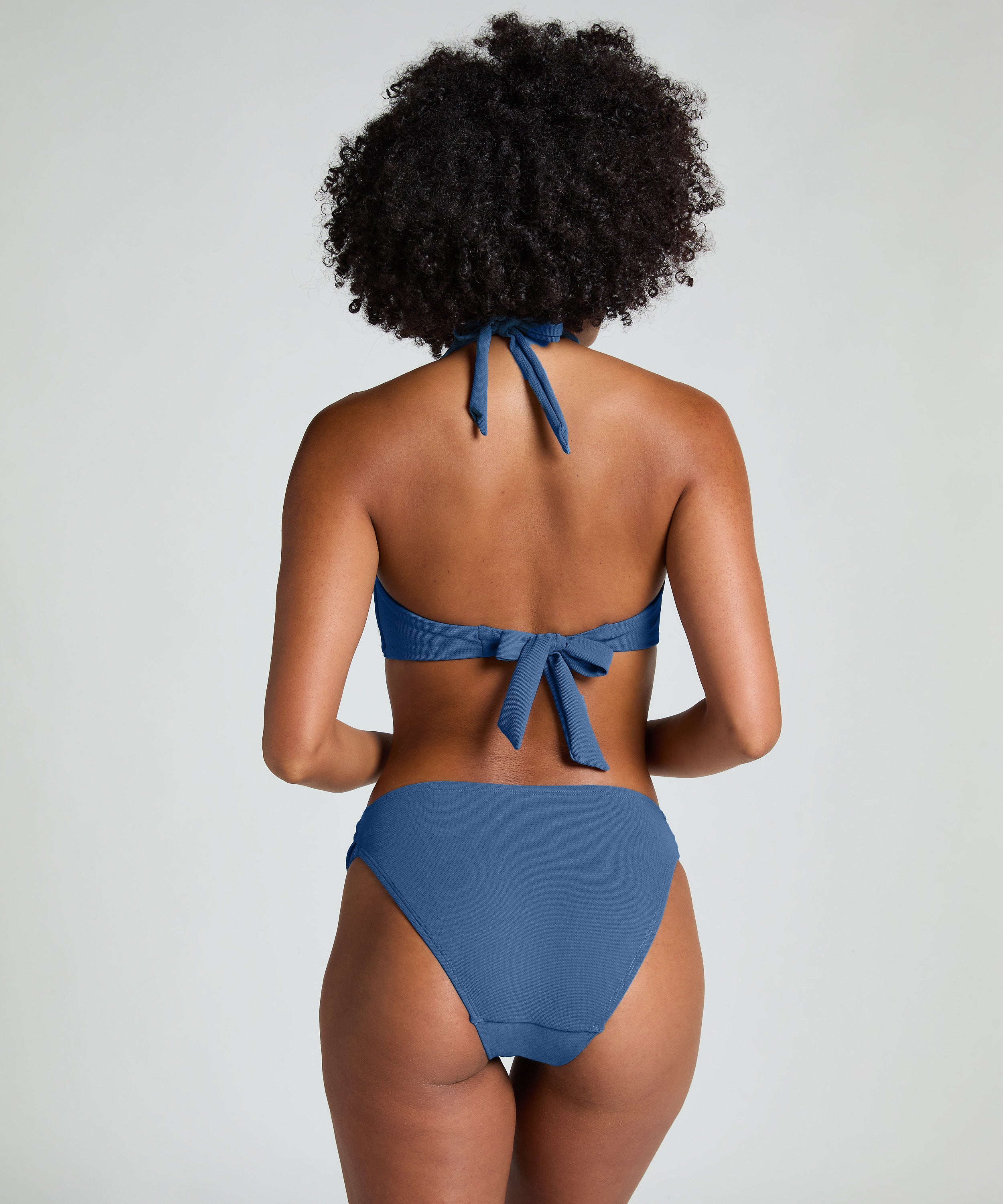 Bikini Slip Rio Scallop  - Blau