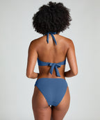 Bikini Slip Rio Scallop  - Blau