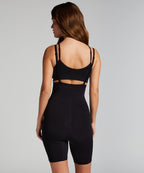 Nahtloser korrigierender Thigh Slimmer  - Schwarz
