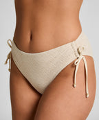 Bikinihöschen Crochet  - Weiß