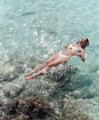Cabo Bandeau-Bikini-Top  - Weiß
