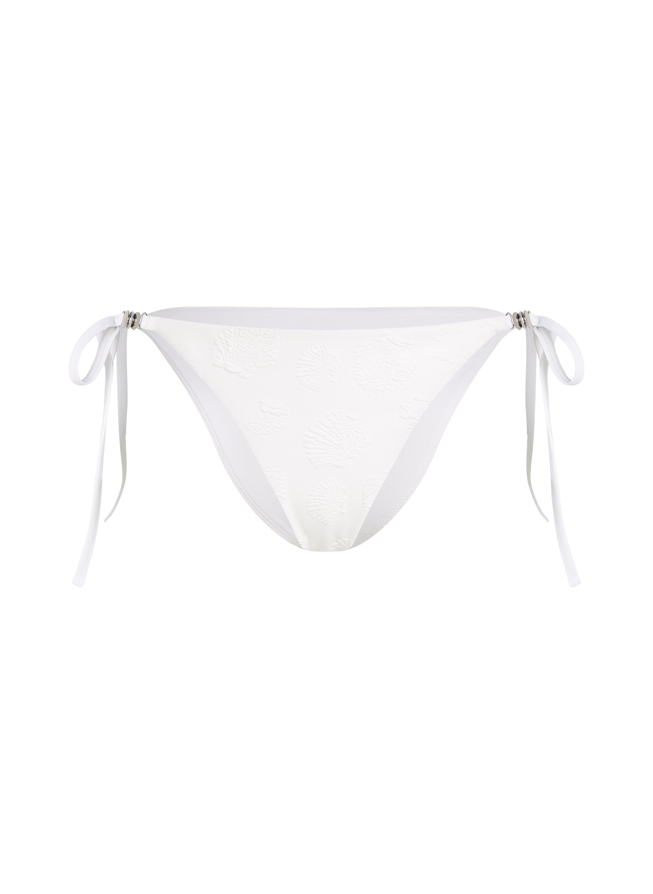 Bikini-Unterteil Seashell  - Weiß