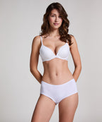 2-pack boxershorts Kim Cotton  - Weiß