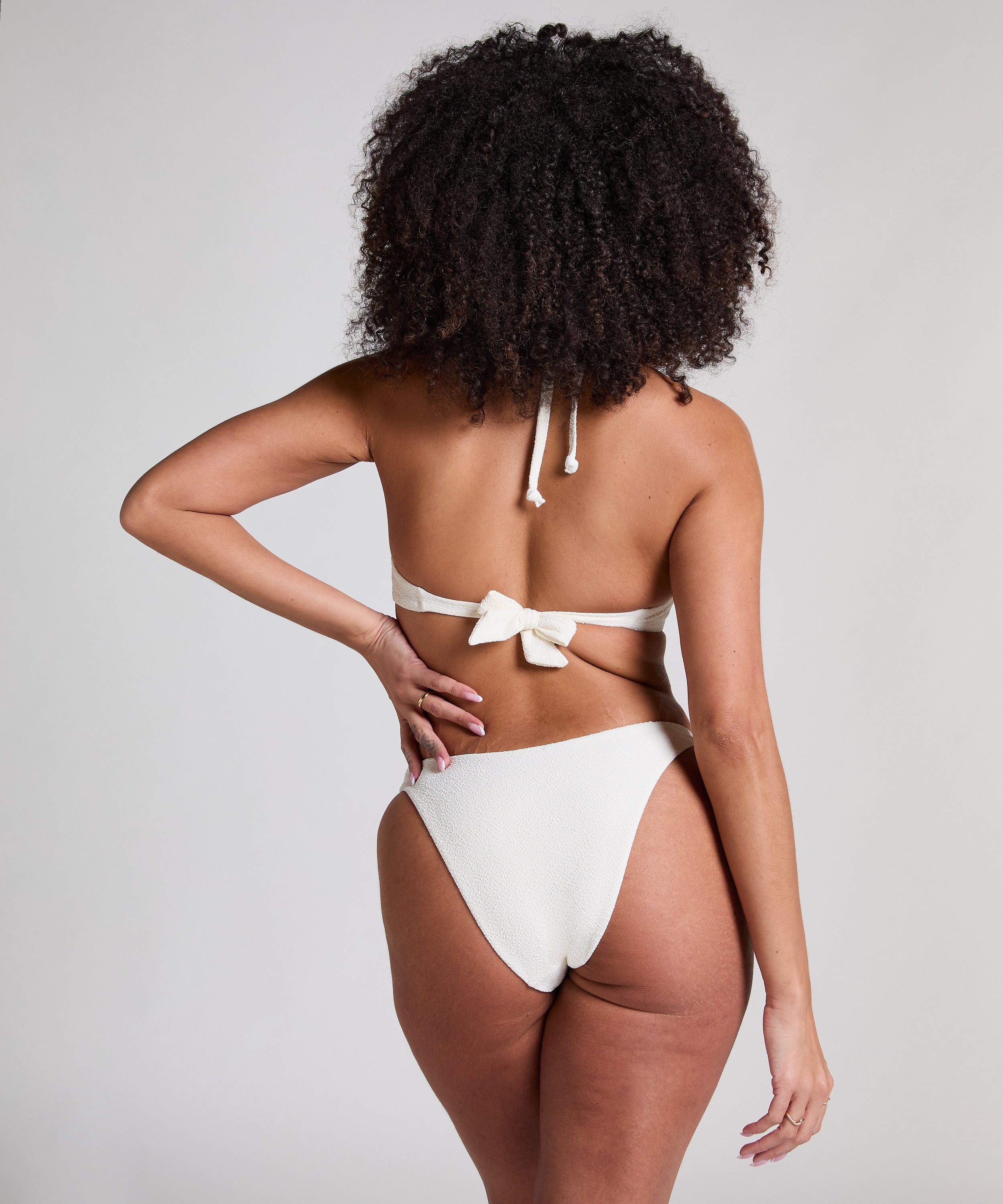 Cabo Bandeau-Bikini-Top  - Weiß