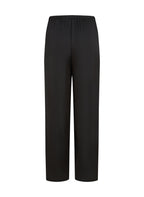 Satin-Strandhose  - Schwarz