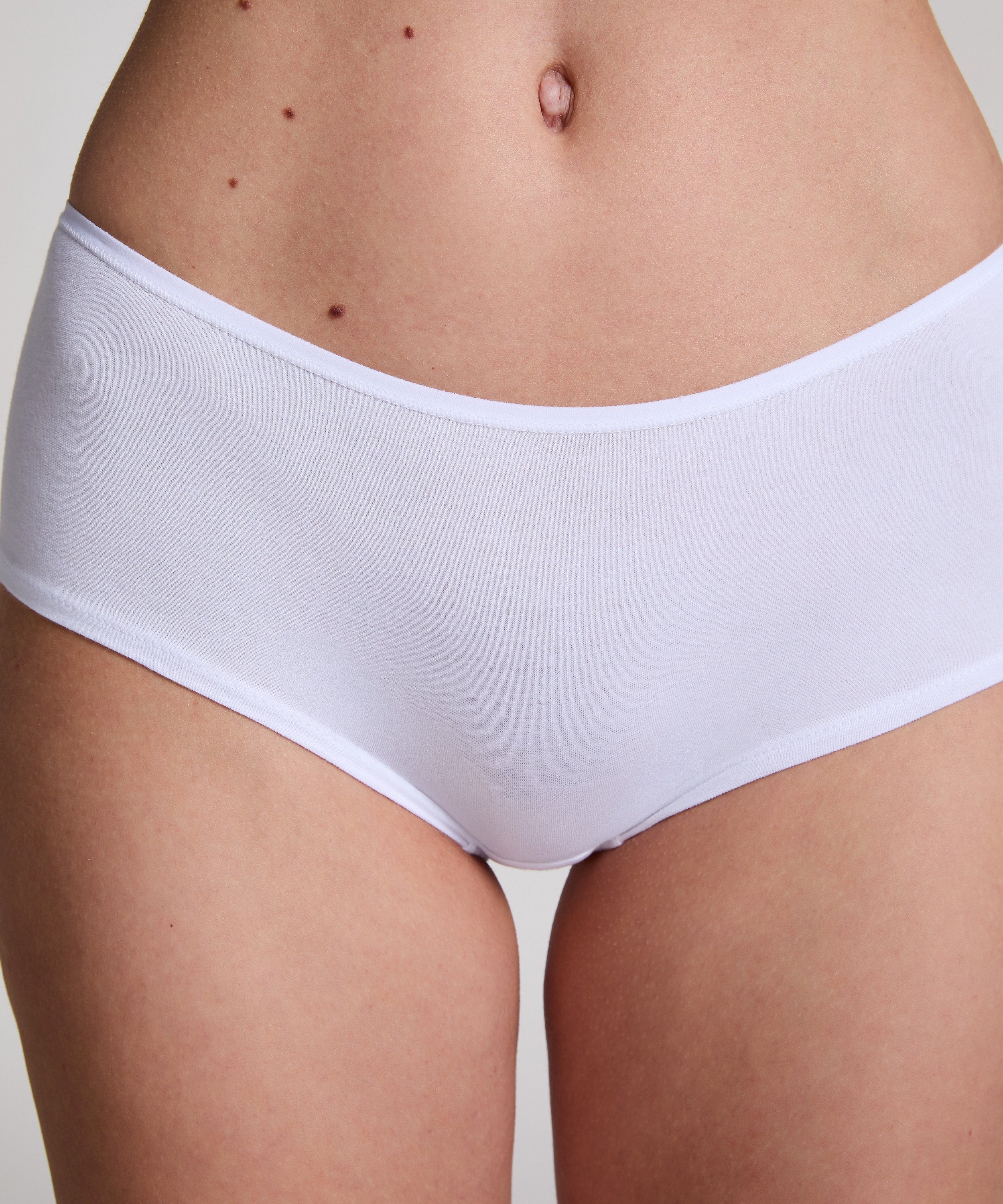 2-pack boxershorts Kim Cotton  - Weiß