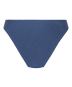 Bikini Slip mit hohem Beinausschnitt Sardinia   - Blau