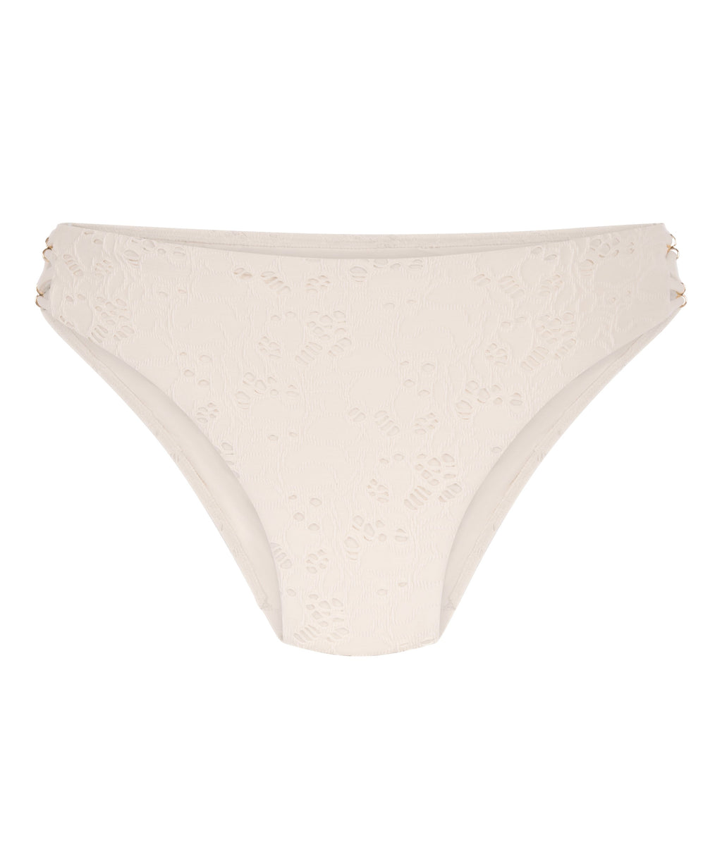 Bikinihöschen Crochet  - Weiß