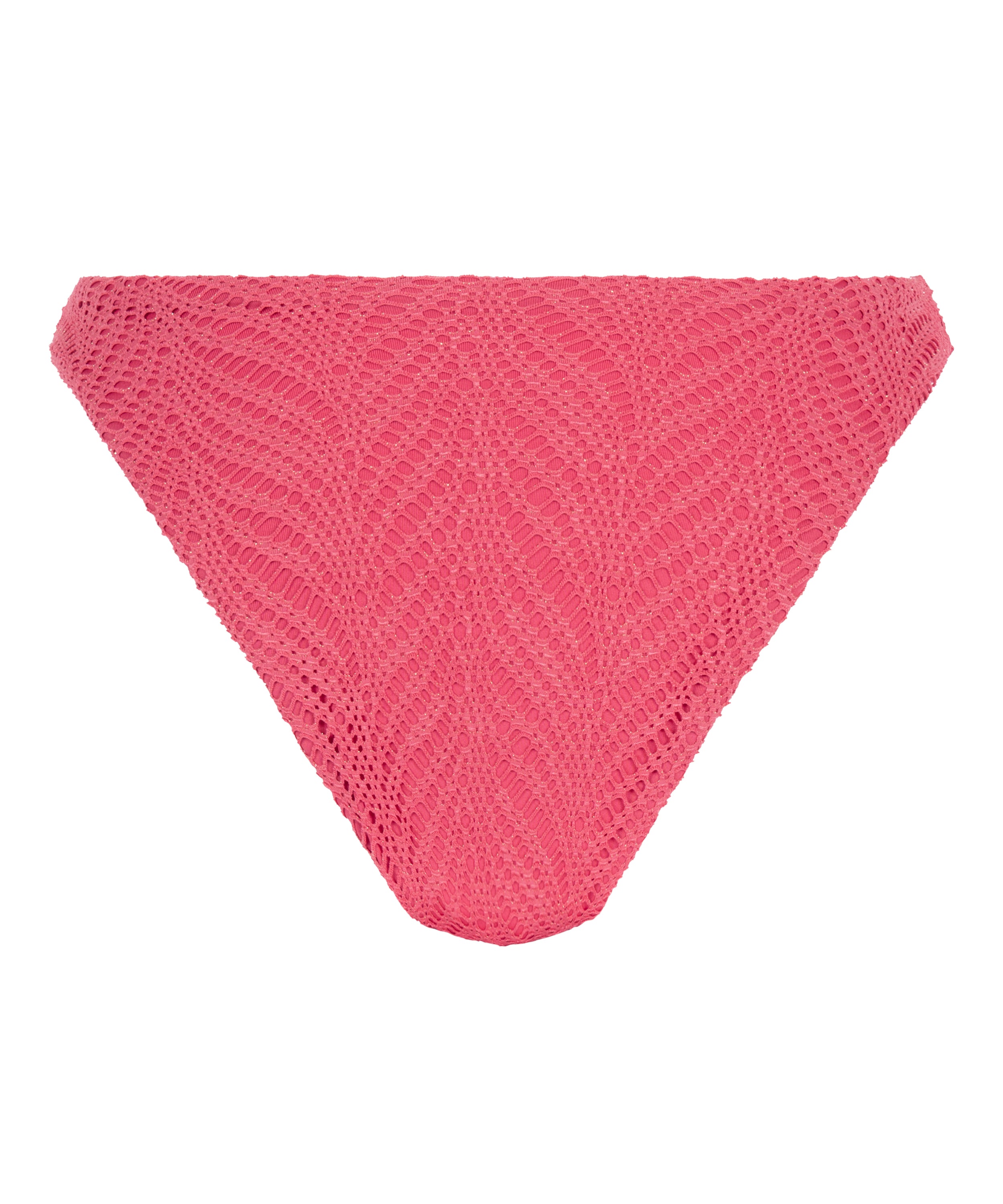 Lanai Bikiniunterteil mit hohem Beinausschnitt  - Rosa