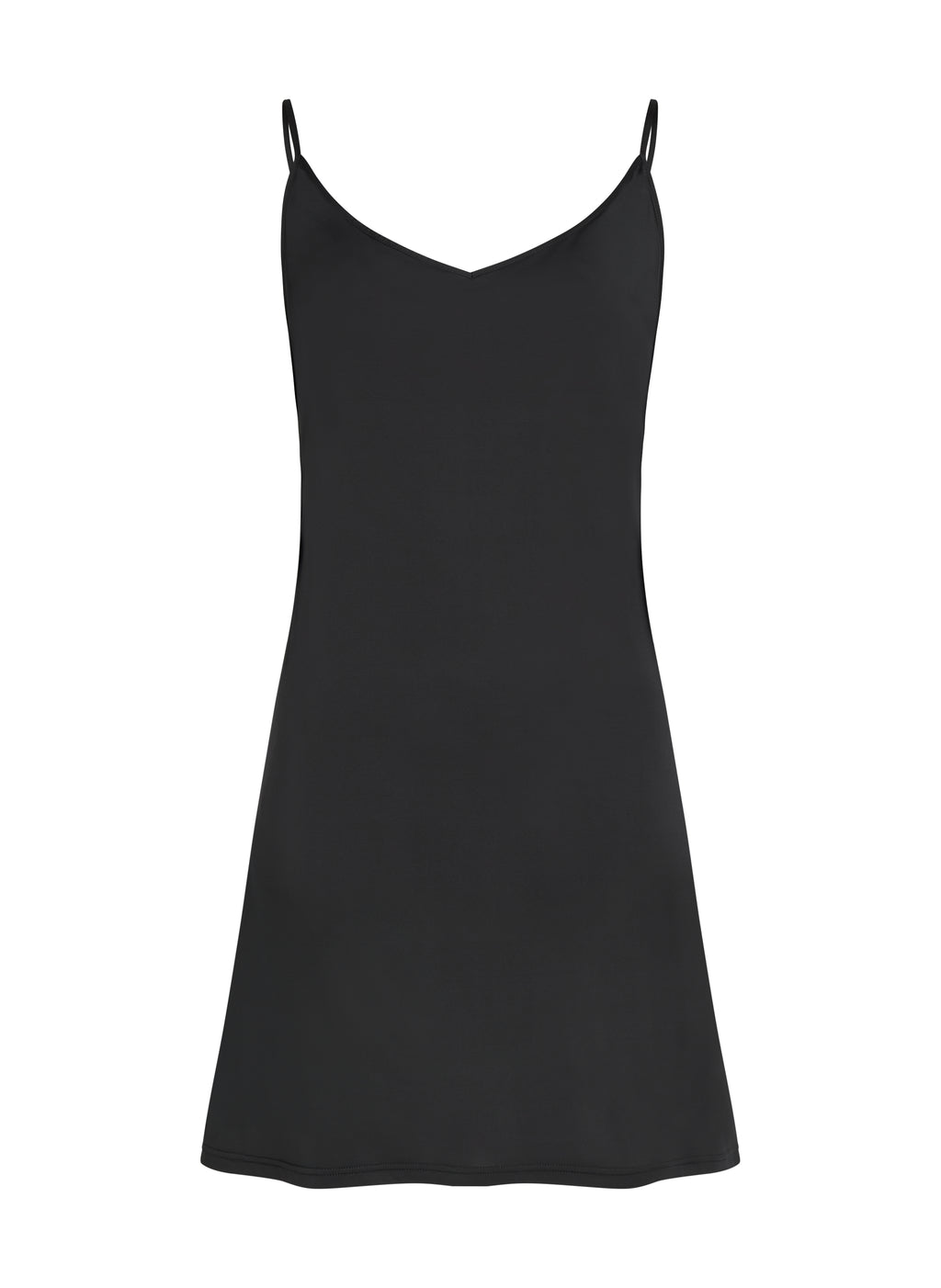 Straffendes Unterkleid  - Schwarz