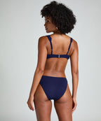 Bikini Slip Rio Scallop  - Blau