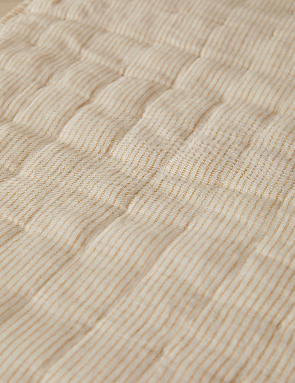 Lammin Linen Quilted Coverlet by Sarah Sherman Samuel