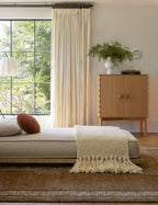 Velvet Round Pillow by Sarah Sherman Samuel
