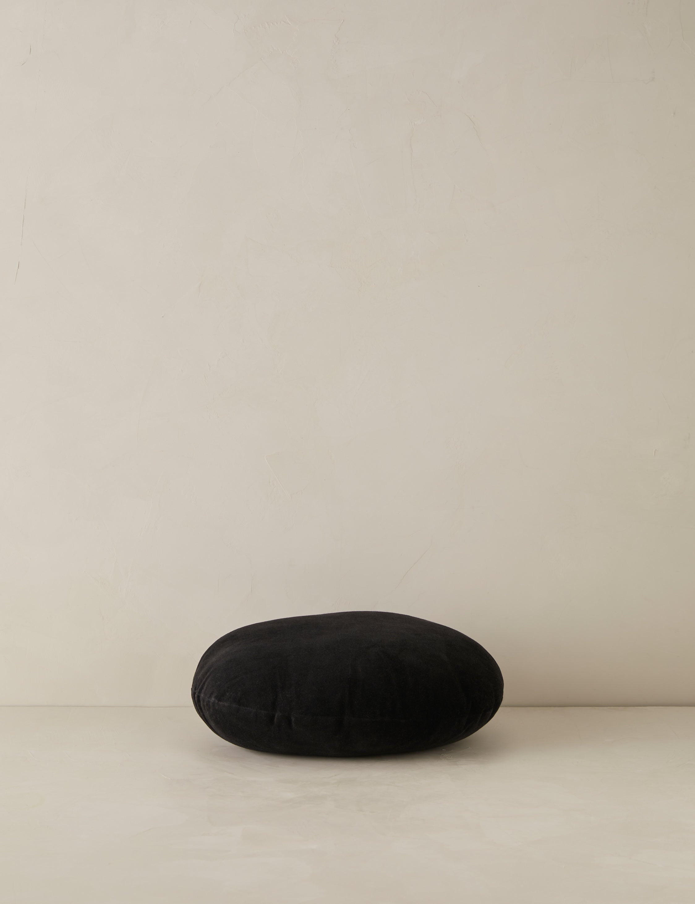 Velvet Round Pillow by Sarah Sherman Samuel