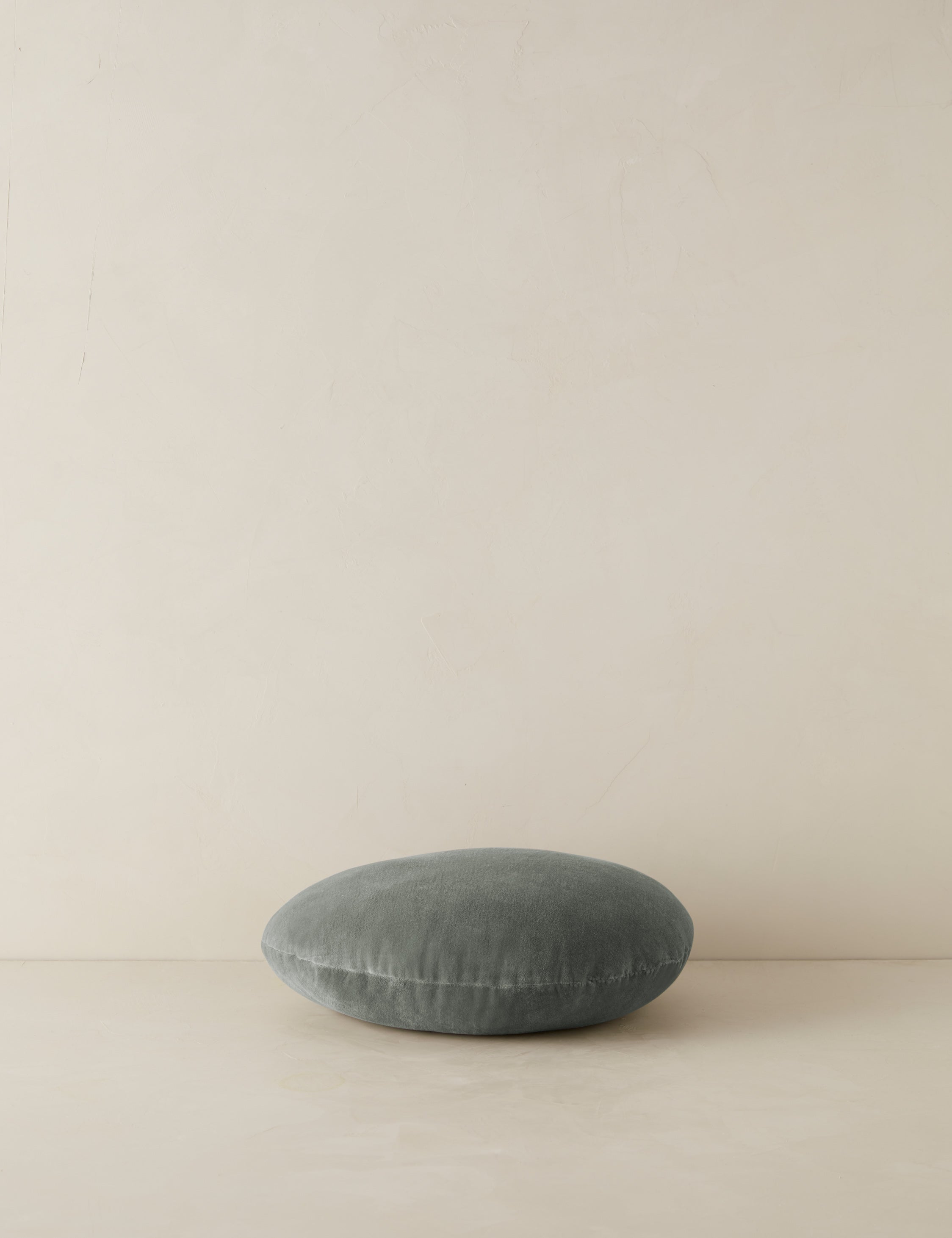 Velvet Round Pillow by Sarah Sherman Samuel
