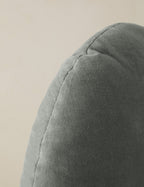 Velvet Round Pillow by Sarah Sherman Samuel