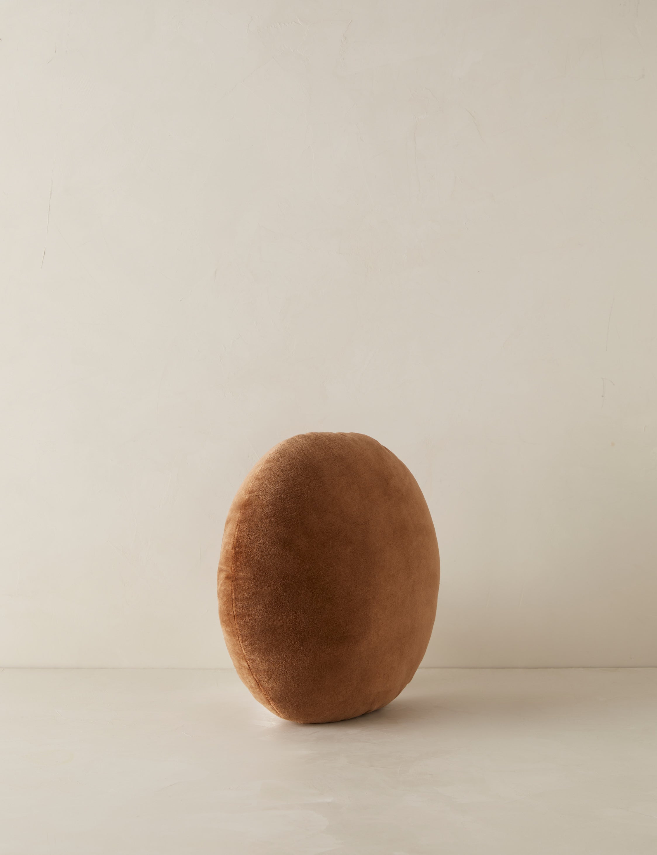 Velvet Round Pillow by Sarah Sherman Samuel
