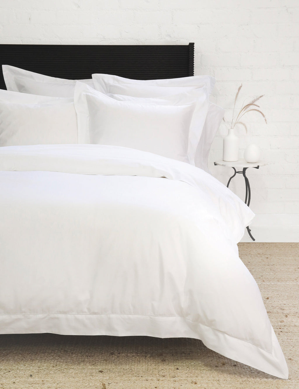 Classico Hemstitch Cotton Sateen Sham by Pom Pom at Home