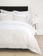 Classico Hemstitch Cotton Sateen Sham by Pom Pom at Home
